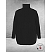 No.1 By OX Gebreide Poncho-Trui Zwart